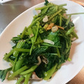 よっぴー＊'s cooksnap of when they made ササッと☆豚小間と豆苗の塩ニンニク炒め.