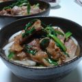 はちれ's cooksnap of when they made おいしい！肉みそ☆おうどん.