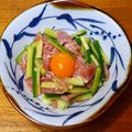 IVY爺さん's cooksnap of when they made おつまみ＊生ハムユッケ.