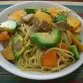 ゆきえはむ's cooksnap of when they made アボと柿のバター醤油パスタ☆とろとろ～♪.
