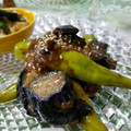 ｸﾏﾘｴ's cooksnap of when they made ナスと万願寺唐辛子のみそ炒め★.