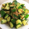 ぶちもに's cooksnap of when they made 簡単★大量消費！きゅうりの胡麻味噌炒め.