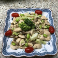 クックFV87ZE☆'s cooksnap of when they made ささみとピーマンとしめじのマヨ炒め.
