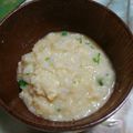 チャコチャンママ's cooksnap of when they made 温まる！卵雑炊♪鶏がらスープの素×白だし.