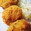 しょここ♡'s cooksnap of when they made ひじき煮でコロッケ☆リメイクレシピ☆.