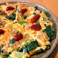 takai's cooksnap of when they made 失敗しない小松菜の玉子焼き.