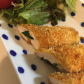 hrmta's cooksnap of when they made 揚げない！簡単ささみチーズカツ♪.