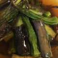 双子のばば's cooksnap of when they made なすとオクラの揚げびたし.