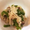 ニコ25's cooksnap of when they made お弁当に簡単ピーマンとしめじ麺つゆお浸し.