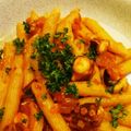 wu_pooh's cooksnap of when they made たことトマトのパスタ.