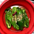 55yummy's cooksnap of when they made レンジで簡単　とろけるピーマンの煮びたし.