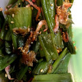 シュウ72's cooksnap of when they made ねぎの青い部分のオカカ炒め.
