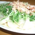 きっくんぱっくん's cooksnap of when they made 水菜とかぶのさっぱりサラダ.