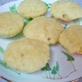 tamaropi's cooksnap of when they made 離乳食　ばななオレンジのカップ蒸しパン.