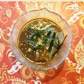 ブランディ's cooksnap of when they made 赤酢味噌ダレで☆ところてん.