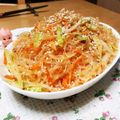 pafepapa's cooksnap of when they made 春雨とツナのピリ辛炒め.