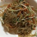 みーちゃん0223's cooksnap of when they made 豚こま肉と水菜のチャプチェ.