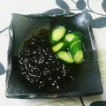 NAOばあさん's cooksnap of when they made 簡単！きゅうりともずくの酢の物.