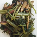 匿名希望37's cooksnap of when they made ツウサイ（空芯菜）と椎茸の青菜炒め.