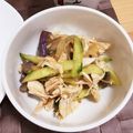 jasmin☆'s cooksnap of when they made ささみと茄子の胡麻和え.