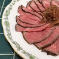 ちぱちぱさん's cooksnap of when they made 湯煎で簡単おうちでローストビーフ！.