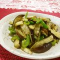 赤い電話's cooksnap of when they made レンジで簡単☆なすとピーマンのナムル.