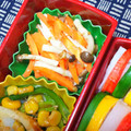 nosso's cooksnap of when they made レンジで簡単！人参としめじの白だし和え物.