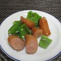 ジョングレ's cooksnap of when they made 簡単★お弁当のおかず♪ウインナーピーマン.