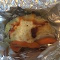 sachinchan's cooksnap of when they made シャケとマッシュポテトのチーズ焼き.