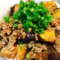おっちぃ～'s cooksnap of when they made なすのそぼろ煮.