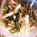 ちびまめママ◎'s cooksnap of when they made 千切り長いもとキュウリとツナのナムル.
