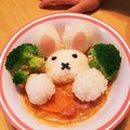 ちょこみーこ's cooksnap of when they made ふわふわうさぎのミートソースシチュー。.