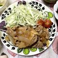 白玉☆'s cooksnap of when they made ヘルシー♪エリンギたっぷり生姜焼き.