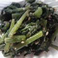 メタボーママ's cooksnap of when they made 春菊のごま和え.