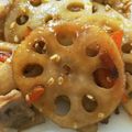 amu_amu_'s cooksnap of when they made レンコンと豚肉のこっくり甘辛炒め☻.