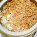 むぴょこぴょこん's cooksnap of when they made 土鍋で一人分♥︎海老炊き込み御飯.