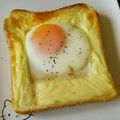 ＊なぁ＊'s cooksnap of when they made 卵乗せチーズトースト.