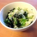 シェルファ's cooksnap of when they made キャベツとワカメの生姜和え♪ごま油香る♪.