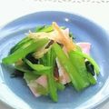 ｅｋ４'s cooksnap of when they made ﾁｭﾙﾁｭﾙ蒲鉾と小松菜のお浸し.