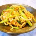 アイリッシュショコラ's cooksnap of when they made にらともやしのキムチ卵とじ.