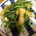 クックSP9MIK☆'s cooksnap of when they made 豆苗とお揚げ炒め.