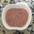 ミセスくーぱー's cooksnap of when they made 離乳食中期〜☆いちごのフルーチェ風.