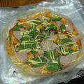 kimmyさん's cooksnap of when they made 残り物活用！　　　ライスペーパーでピザ？.