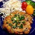 ☆chakzou☆'s cooksnap of when they made ひじきたっぷり♪ つくね風 鶏ハンバーグ.