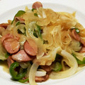 クックI2IP8P☆'s cooksnap of when they made 玉ねぎとウィンナーの炒め物.