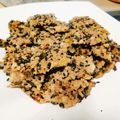 ゆいくん！'s cooksnap of when they made レンジ＊とうふごまおかき.