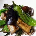 ぴかりんぼん's cooksnap of when they made ナスとシシトウの味噌炒め.