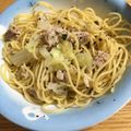 なおわ's cooksnap of when they made 豚きのこゆかりパスタ.