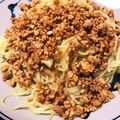 ゆかポニー☆'s cooksnap of when they made 簡単！汁無し坦々麺.