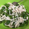 pMAOq0v0's cooksnap of when they made 【レンジ】ササミとピーマンの和えもん.